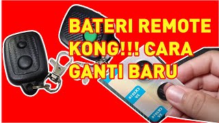 REMOTE KERETA TAK BERFUNGSI? JOM BELAJAR TUKAR BATERI!