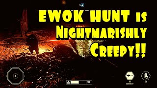 Ewok Hunt is Nightmarishly Creepy in Star Wars Battlefront 2!!