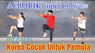 SENAM AEROBIK BIKIN GOBYOSS COCOK UNTUK PEMULA KOREO 4x8