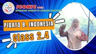 ICONIC 2023 | LOMBA PIDATO B. INDONESIA KELAS 2.4