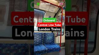 Riding London Tube Central Line #uktravel 🇬🇧