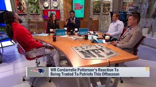 Cordarrelle Patterson on being traded 'Got the call from Bill Belichick and it was crazy' | Apr 11