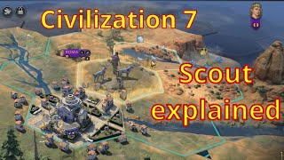 Scout explained - Civilization 7