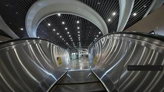 Architectural Wonder: China's Suzhou Futuristic New Subway Station