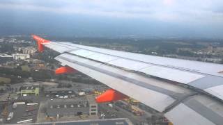 Easyjet Switzerland A319 Landing at Geneva