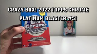 /10 AND AUTO HIT! 2022 Topps Chrome Platinum Blaster Box Opening #5