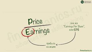 Финансовый Словарь #6: P/E, он же "Price to Earnings"