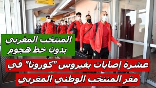 المنتخب المغربي بدون خط هجوم عشرة إصابات بفيروس "كورونا" في مقر المنتخب الوطني المغربي