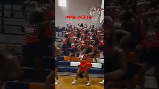 Maury Highschool Cheerleaders go off!! #cheer #cheerleading #cheerleader #hbcu #stompandshake