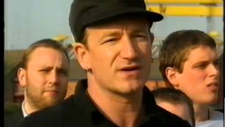 BBC Newsline Ash U2 Northern Ireland Good Friday Agreement Referendum Press Conference 3