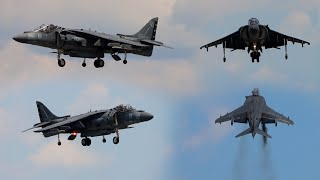 Last AV-8B Harrier Demo of All Time - Hover Sequence