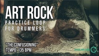 Art Rock - Drumless Track For Drummers - "The Confusioning"