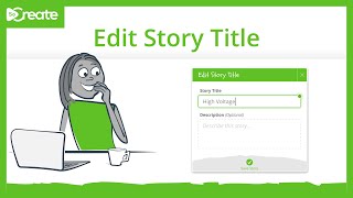 Edit Story Title - Desktop