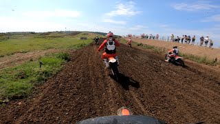 Grittenham mx track 2023 Southern Vets 4/2 stroke over 50's Championship Rd 5 race 1