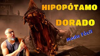 Elden Ring DLC mi tercer jefe HIPOPÓTAMORINO DORADO modo Fácil