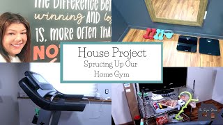 House Project: Sprucing Up Our Home Gym