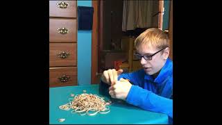 Rubber band ball part - 60 making a ball out of rubber bands that have fallen off of the main ball