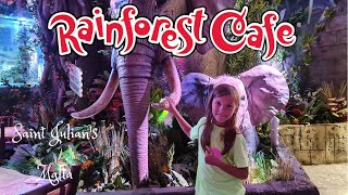 RAINFOREST CAFE, cel mai frumos restaurant din Malta!  - October 2022 | Sliema and Seint Julian walk