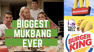 BIG MUKBANG *warning... this is hilarious*