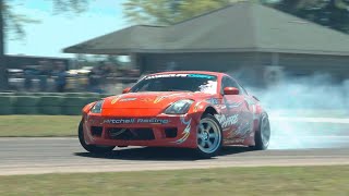 His Drift Car was on FIRE!