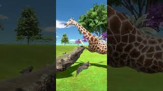 Ultimate Predator Showdown Purussaurus vs Giraffe