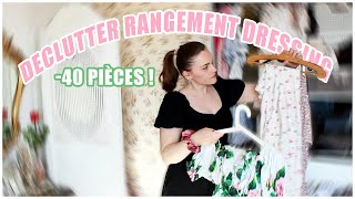 DECLUTTER TRI/RANGEMENT DE MON DRESSING POUR LE PRINTEMPS ET L'ÉTÉ  | JUSTINE DUERRE