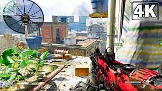 Modern Warfare 2 Favela Domination Gameplay 4K 60FPS - No Commentary