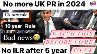 No more UK PR in 2024🇬🇧10 year route to PR😳#uk #uknews #ukvisa