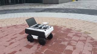 uBlox EVK-F9P GPS, GNSS Test on Yuhesen FW-mid mobile robot