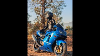 One Of The Rarest Superbikes In India The Kawasaki Ninja ZX12R Shot On The Insta360RS Action Camera.