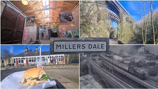 Iconic viaduct, great station cafe, restored goods shed - but no trains!