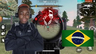 JOGANDO FREE FIRE COM OS MEUS AMIGOS BRASILEIROS