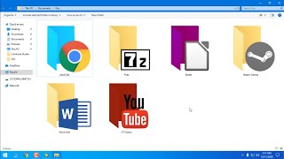 How to change folder color in Windows 10