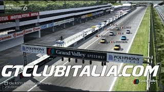 Gran Turismo 6 Clio R S'11 Stock Race Online @Grand Valley