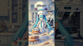 Miku’s Baking Adventure 🥰 | #SpeedPaint #DigitalArt | Trending 2024 Animation!