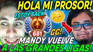 😱ESTA BACK! SMASH SE ENCUENTRA A MANDY EN RANKED Y PROMETE CARREARLO CON SU MORPH "REGRESE PROSOR!"