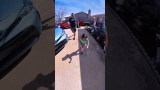 Grandparents’ Driveway Flythru w/Insta360 X3 #toddler #insta360 #insta360x3