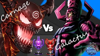 Carnage Vs Galactus! Rage or Energy which is better?🤔 Marvel Future Fight.