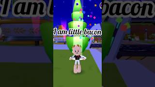 l am little bacon with no friends #pkxd #roblox #bacon #shorts