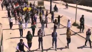 Syria Al Kamishli Al Hasakah Suez demonstrations Friday and preached the patient