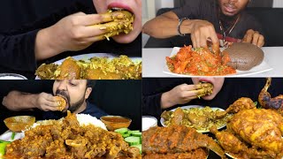 | INDIAN FOOD MUKBANG | INDIAN FOOD ASMR | CHICKEN EATING | MUTTON EATING | INDIAN FOOD | #asmr