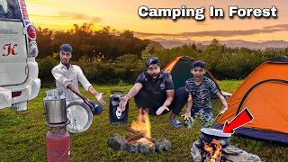 Camping In Forest | वाह आनंद आ गया 😄| #viralvideo #camping @MRINDIANHACKER  @CrazyXYZ