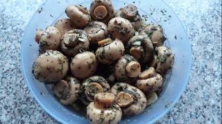 Marinierte Pilze (Champignons)