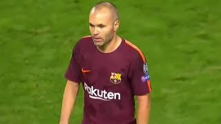 andrés iniesta vs Sporting CP • 2017/2018 (UCL) |HD 1080!⚡