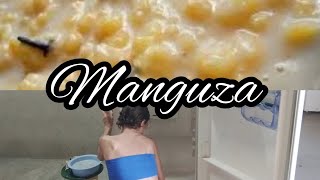 fiz manguzá e limpei a geladeira