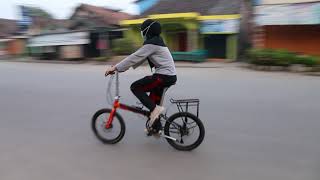 Kepala BPK Banten, Dr. Arman Syifa, Menjajal Trek Dalam Kota CIlegon 28 April 2021