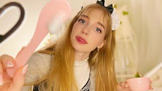 АСМР *Горничная* Забота о сне 🌸🙌 Массаж💆‍♀️💓 Уютный персонал ASMR sleep staff💓