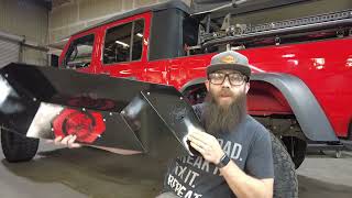 Jeep Gladiator Rear Inner Fenders From Skull Krushers