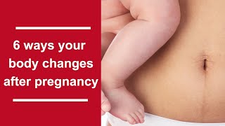 Ways Your Body Changes After Pregnancy | Postpartum | Healthie Genie