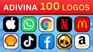 🤔⚡Quiz de Logos: ¿Puedes Adivinar 100 en 3 Segundos? (¡Sin Pausar!)